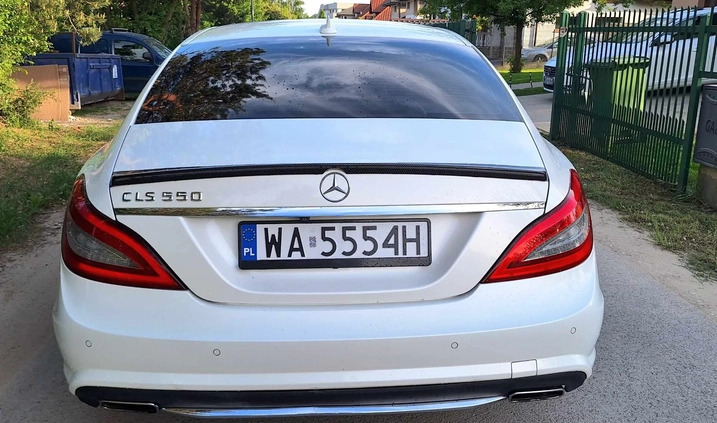 Mercedes-Benz CLS cena 88900 przebieg: 136000, rok produkcji 2014 z Warszawa małe 56